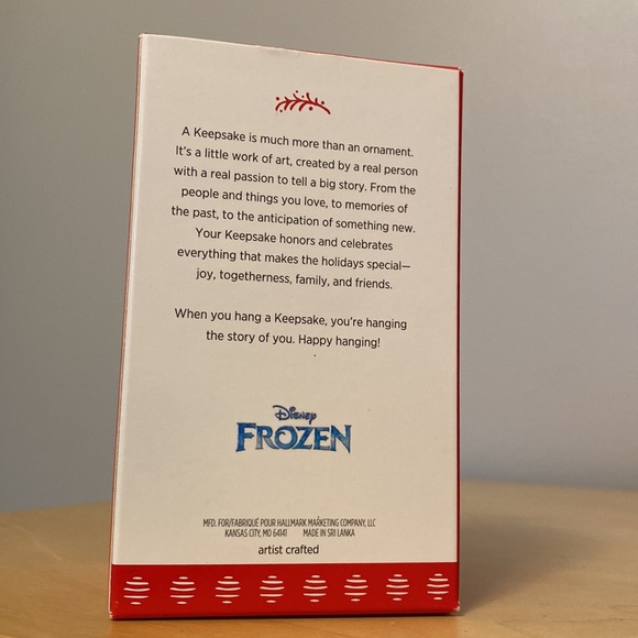 NIB Hallmark Keepsake 2017 Disney Frozen Elsa Coronation Day Christmas Ornament - Picture 6 of 7